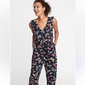 Old Navy Vibrant Floral Jumpsuit